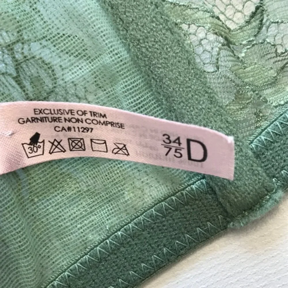 La Vie En Rose lacy convertible bra Sz 34 D - Picture 7 of 8